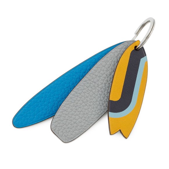 Hermes Petit H Keychain 3surfs HERMES Charm Keyring - Picture 1 of 7